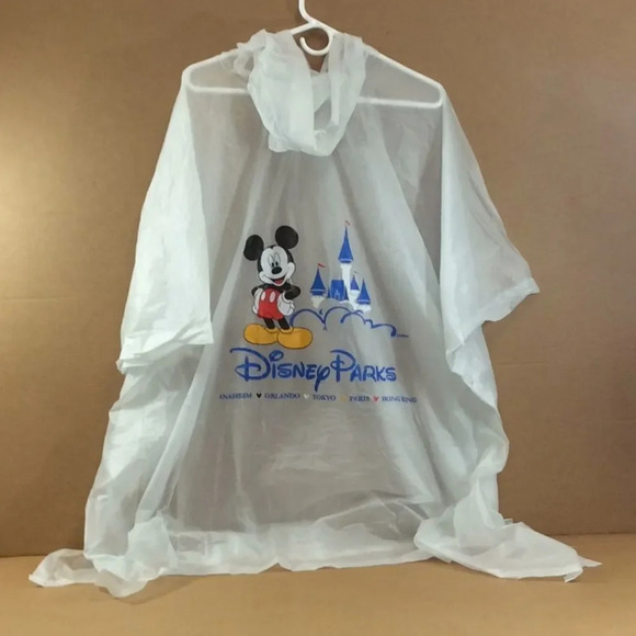 Disney Parks Adult Unisex Raincoat Rain Poncho OS - Picture 2 of 5